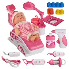 Kids Dentist Kit Fun Realistic Pretend Development Toys Kids Doctor Pretend Play