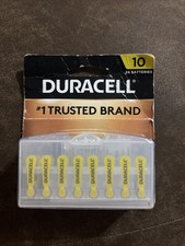 Duracell, Size 10 Hearing Aid Batteries-24 Count New