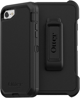 OtterBox DEFENDER SERIES Case for iPhone SE (2nd gen) / iPhone 8/7 - Black