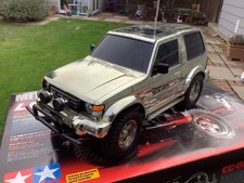 Tamiya Mitsubishi Pajero Metal Top Wide Black CC01