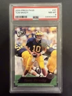 Tom Brady 2000 Press Pass Rookie RC PSA 8 #37 – New England Patriots Wolverines