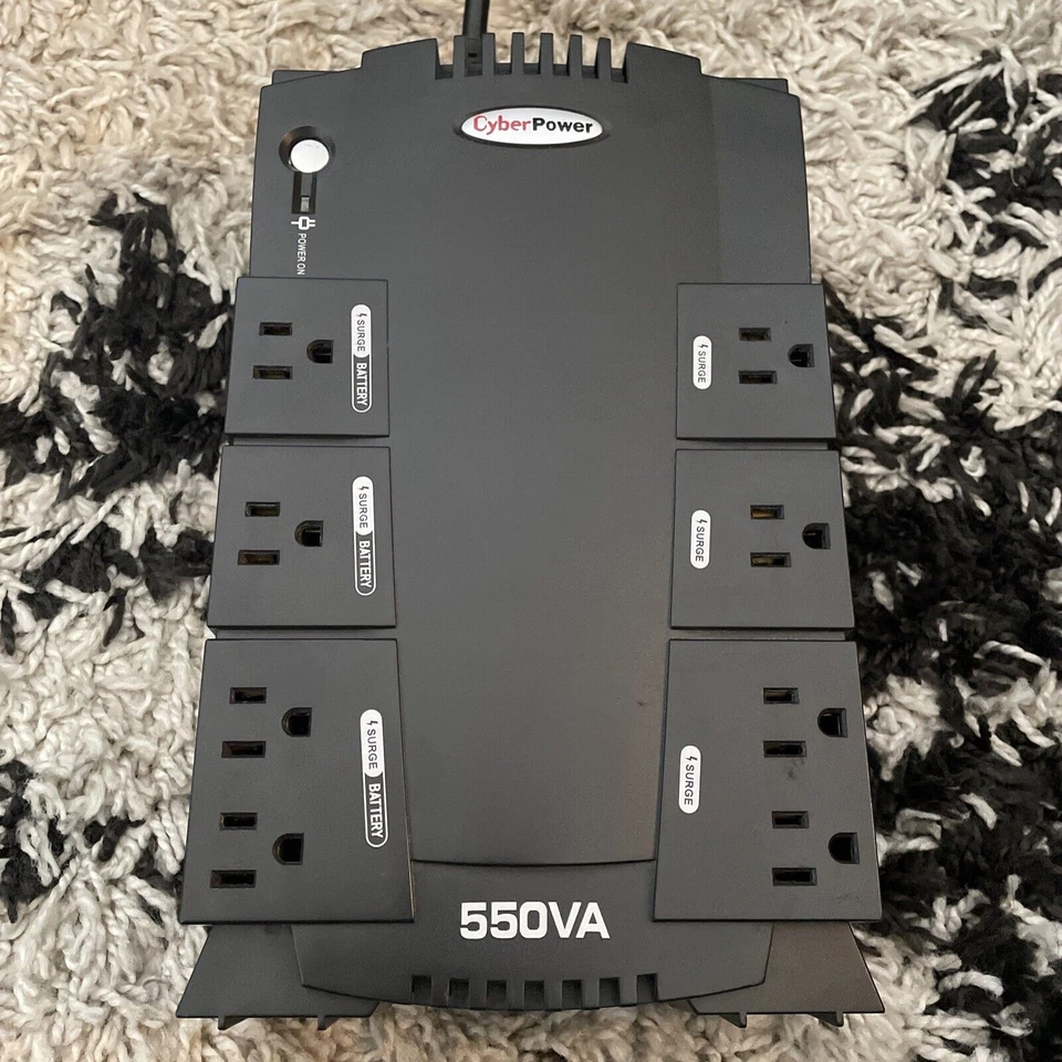 CyberPower Back UPS Standby Surge Protector 550VA/330W Battery not Included - Image 3 of 4