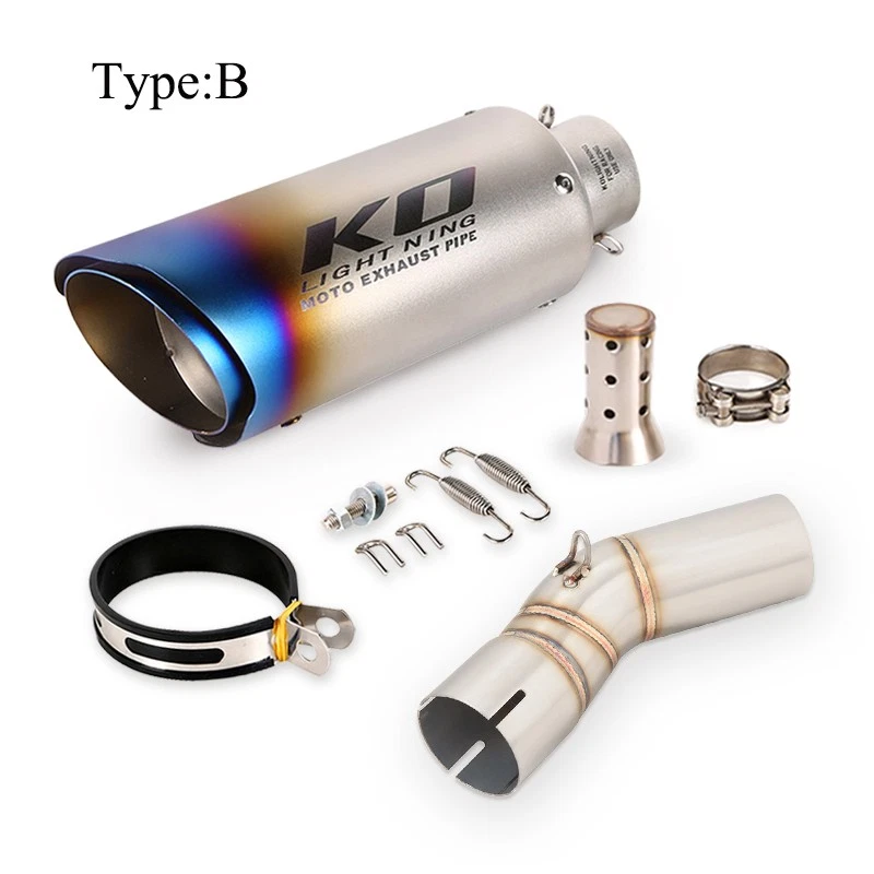 Среднее звено выхлопной трубы глушителя спасательные наконечники для Kawasaki Ninja ZX10R 2011-2024 - Изображение 4 из 4