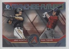 2018 Bowman Draft Franchise Futures Jake McCarthy Alek Thomas #ARI 1tr
