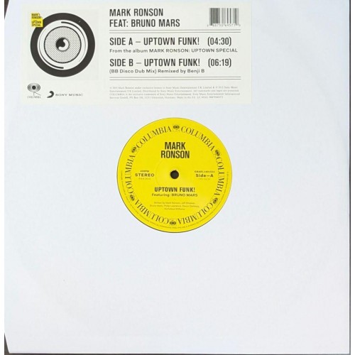 Mark Ronson Bruno Mars Uptown Funk! Record LP dance music 2015 Mark Ronson Pop - Picture 5 of 12