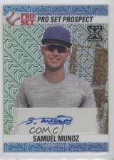 2021 Leaf Pro Set Metal 1990 Base Platinum Mojo 1/1 Samuel Munoz Auto 0o48