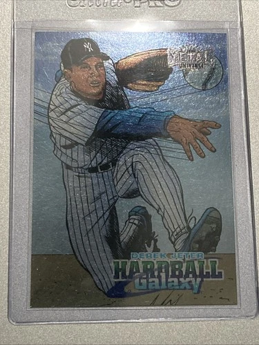 1998 Fleer Skybox Metal Universe - Hardball Galaxy Derek Jeter #208