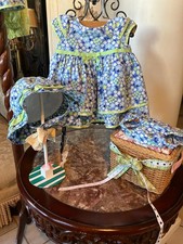 Gymboree 2012 Darling Butterfly ruffled dress bloomers hat 0-3