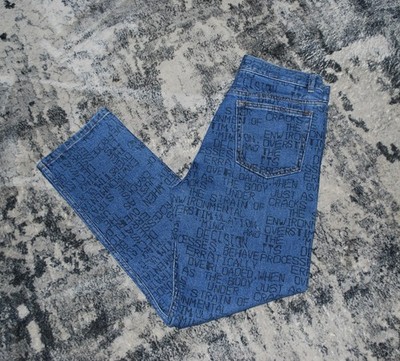 A.P.C. x Brain Dead Japanese Crypt Printed Denim Jeans