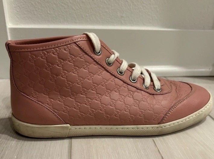 Gucci Microguccissima Pattern Leather Sneakers | … - image 3