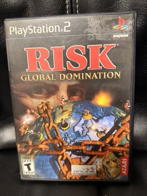 Sony Playstation 2 PS2 Risk Global Domination CIB Cleaned Tested Excellent Copy