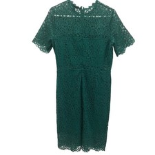 Love X Design Emerald Green Lace Sheath Dress Cocktail Party Occasion