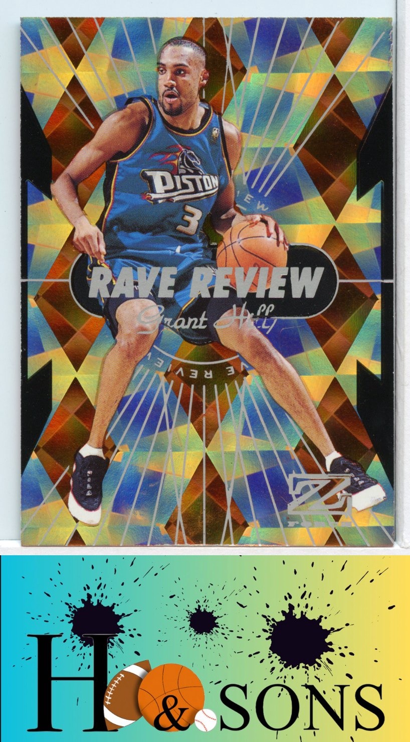 1997-98 SkyBox Z-Force #4 Grant Hill Rave-Reviews