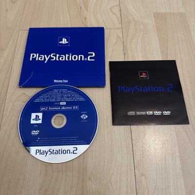 WELCOME PACK BONUS DEMO 3 PS2 PlayStation 2 aus privater Sammlung 