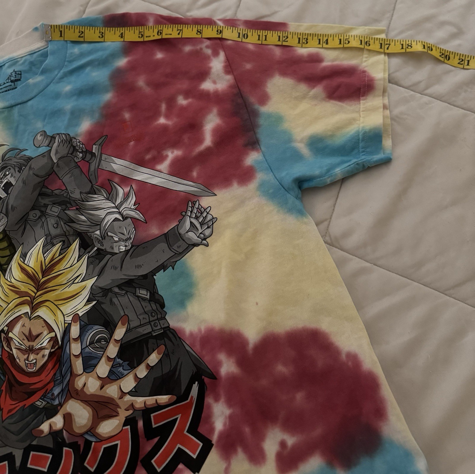 Primitive Dragon Ball Super Future Trunks Tye Dye… - image 6