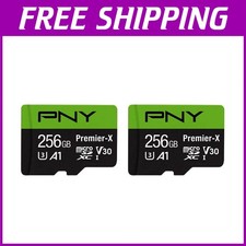 High Speed 256GB Premier-X Class 10 U3 V30 2-Pack