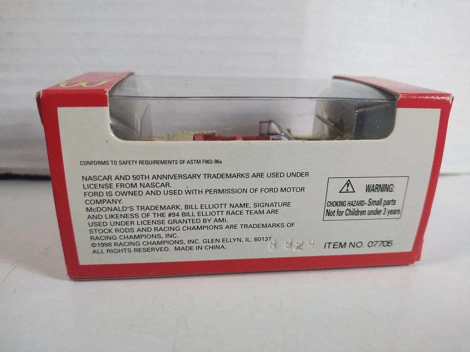 2 Racing Champions Nascar 50 Aniversario McDonald's Oro Edición Limitada 1:64 Diecast  Foto 4 de 4