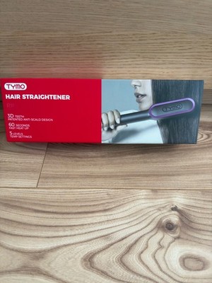 TYMO RING Haarglättungskamm 2-in-1 Stylingwerkzeug Brandneu mit Box