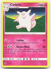 Pokemon Clefable 89/145 Guardians Rising MP [ZKRB9I]