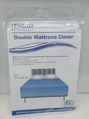 Major Home Essentials Doppelmatratzenbezug 160 × 190 cm wasserdicht, waschbar