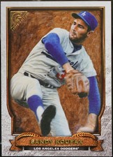 2017 Topps Gallery - Hall of Fame Gallery Baseball Sandy Koufax #HOF-15 NM