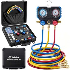 Jeu de jauges de collecteur 3 voies HVAC R410A R134A kit de charge AC