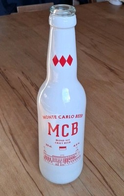 Sammler Bierflasche Monte Carlo Beer Blond Ale Craft Beer 33cl Leer Selten Rar