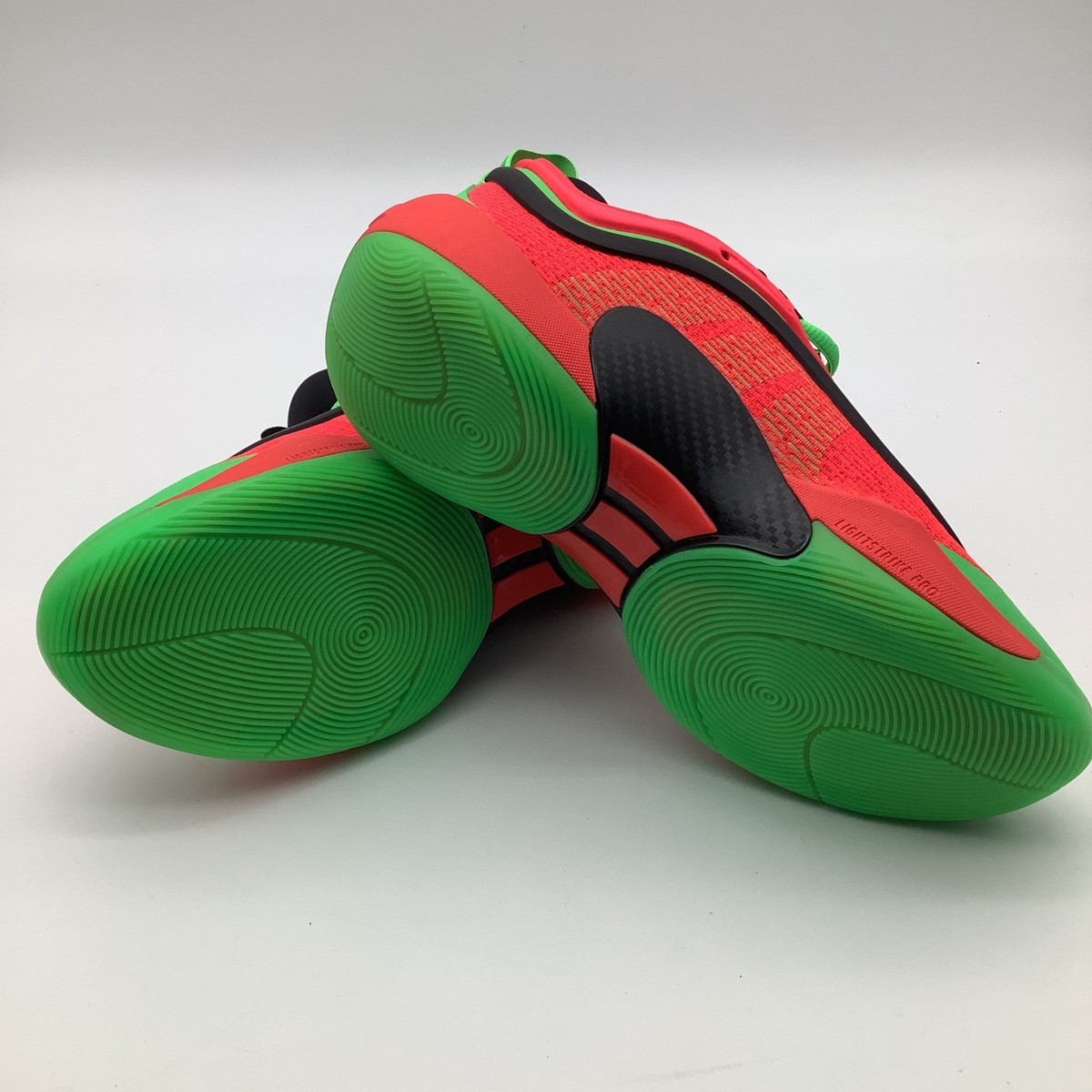 Adidas D.O.N. Issue 6 JI1547 Basketball Shoes‎ Lucid Red Green Mens Size 7 NWT ADIDAS D.O.N. Issue 6 Neon Lucid Red Big Apple JI1547 Men main image 4