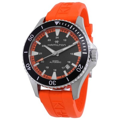 Hamilton Khaki Navy Scuba Automatic Black Dial Men's Watch H82395331
