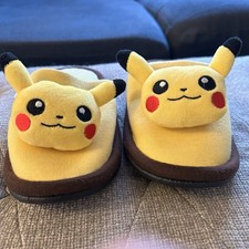 Pok mon Pikachu Kid s or Toddler s Slippers