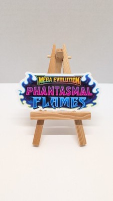 Pokémon TCG, Phantasmal Flames - Pokemon Binder Sticker - 4' X 1.75'