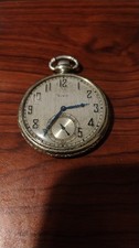 1927 Elgin Pocket Watch - Grade 303, 12s, 7j - For Parts/Repair