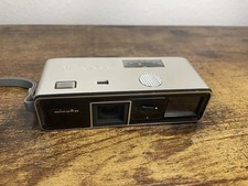 MINOLTA-16 Model-P 16mm Film Camera Rokkor 25mm f/3.5 Lens w/Vinyl Strap Case