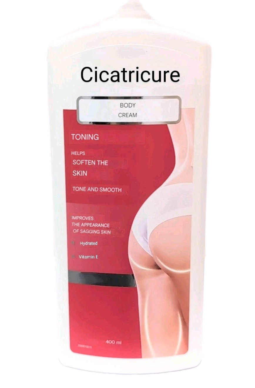 Cicatricure Firming And Toning Body Lotion 400ml, Hydrated, Vitamin E 