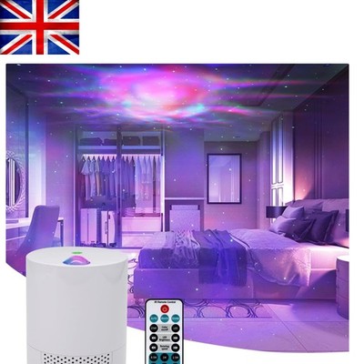 Multicolor Nebel Nachtlicht Projektor mit Timer - Entspannendes Schlafzimmer Erlebnis
