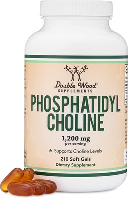Phosphatidylcholine 1,200mg   210 Softgels   Enhanced Version of Sunflower and S