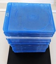 15 CLEAN / EMPTY Blu-Ray DVD Boxes / Cases Single Double