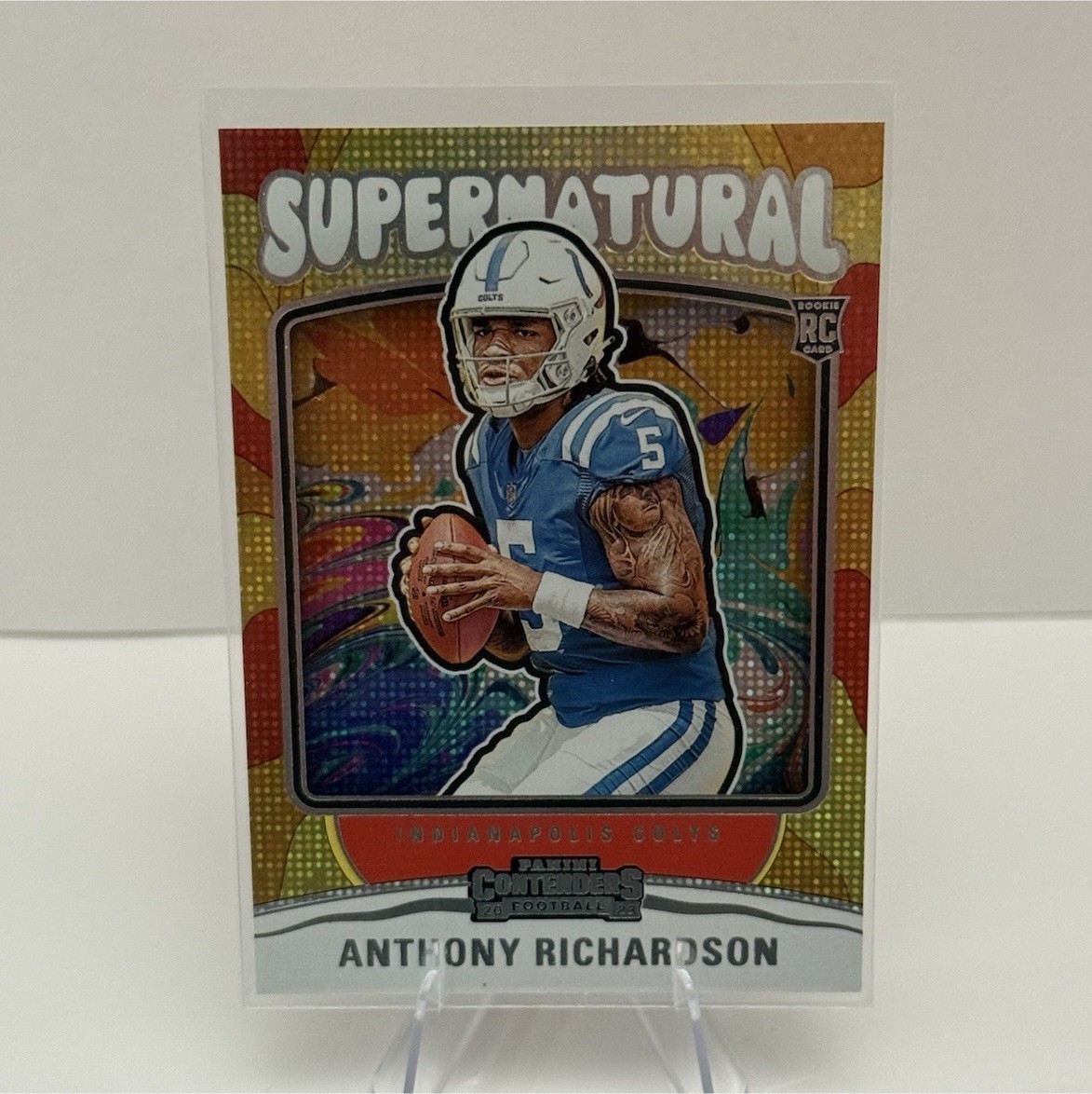 Anthony Richardson 2023 Panini Contenders Supernatural Rookie #1 Insert / Colts