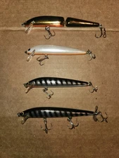 Vintage Bagley's Bang O Lure Lot Of 4