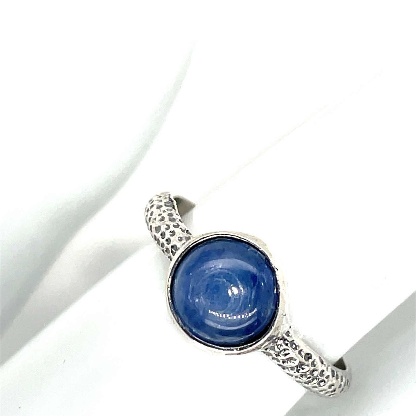 925 Sterling Silver Bezel Set Multi Gem Trio Stac… - image 13