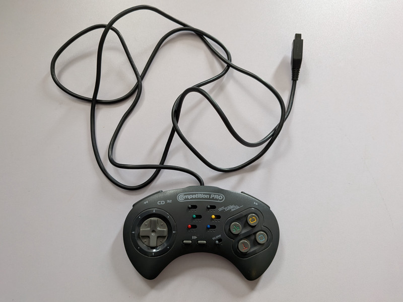 Honey Bee SF-3 Competition Pro Controller Commodore AMIGA CD32 c/w Instructions