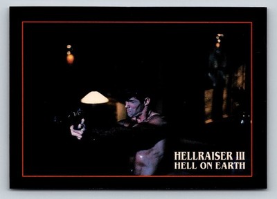 Hellraiser III Hell on Earth J.P. 1992 Eclipse #64 Trading Card