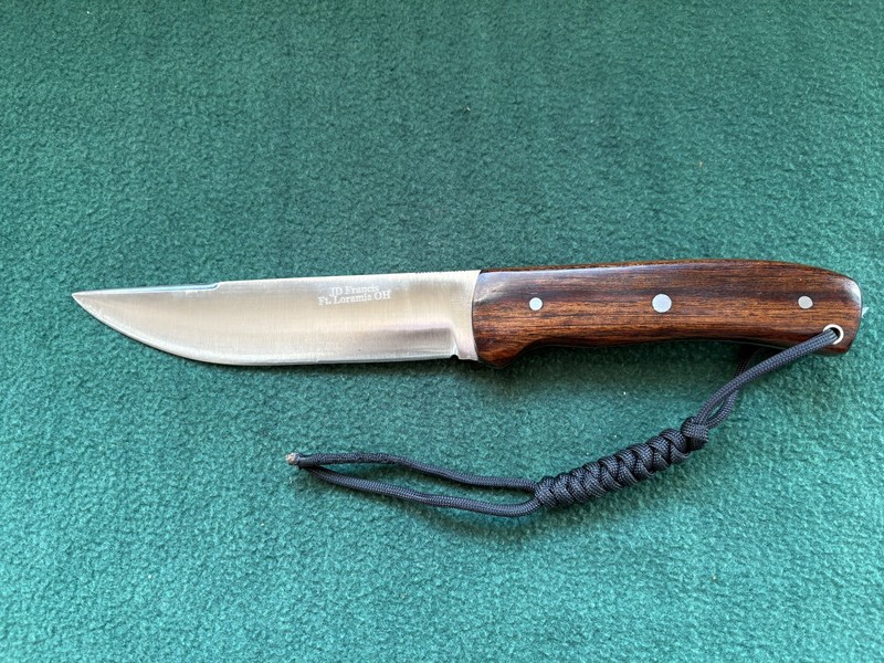 Francis Custom Handmade Knife, Made in Ohio, USA