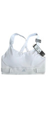Image of Adidas white fastim sport bra(3138)