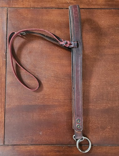 Buckaroo Leather Products Leather Tiedown Noseband