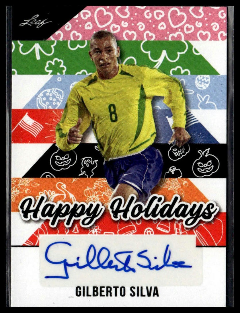 2025 Leaf Holiday Autographs #BA-GS1 Gilberto Silva | eBay