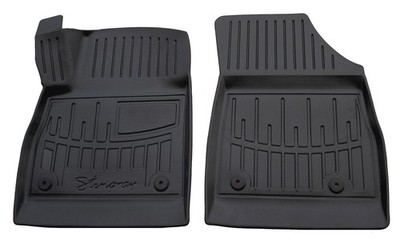 Gummifußmatten für Opel Astra K 2015-2021 3D Schalen Set Automatten vorne