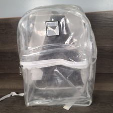 Zaino Puma trasparente con bordo bianco