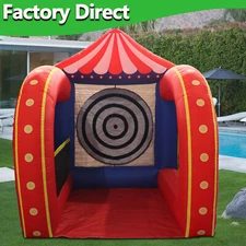 8.2ft Carnival Sport Games Inflatable Axe Throwing Target Game W/Blower USA