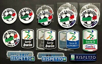 TOPPA ufficiale VARIE STAGIONI "SERIE B" RESPECT official patch  mix seasons 